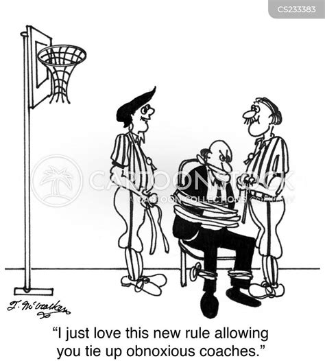 Basketball Officials Cartoons And Comics Funny Pictures From Cartoonstock
