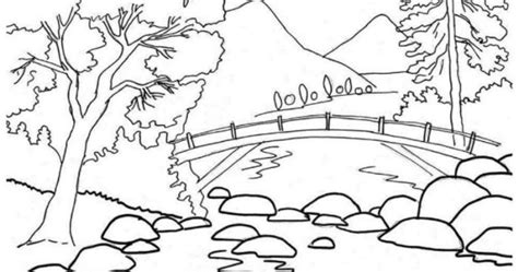 Gambar pemandangan alam anak sd kelas 3 gambar pemandangan sumber : sketsa gambar pemandangan alam pegunungan | Kreasi Dunia ...