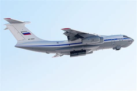 Russias 10th Serial Produced Il 76md 90a Military Transport Plane Has