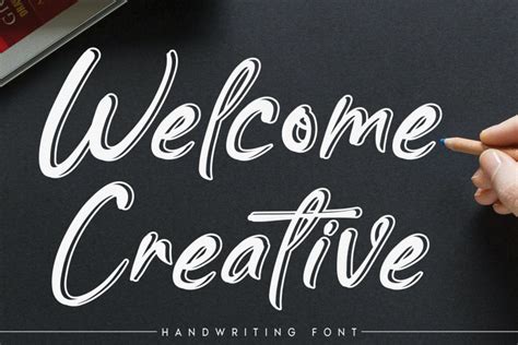 Welcome Creative Script Font