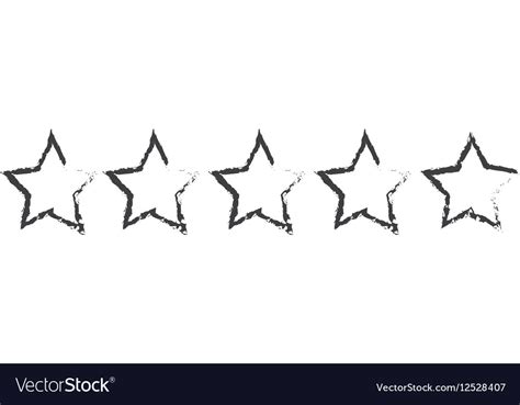 Five stars icon image Royalty Free Vector Image