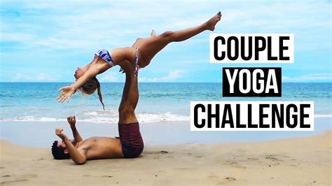 couple yoga challenge youtube