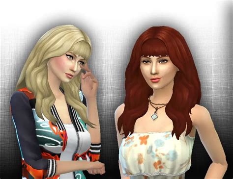 Sims 4 Hairs ~ Mystufforigin Calm Wind Hair