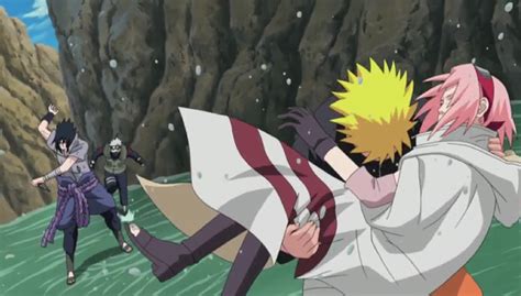 Naruto Saves Sakura From Sasuke Episode