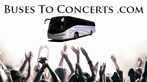 Buses To Concerts Icon Buses To Concerts Concert Travel Event Coaches