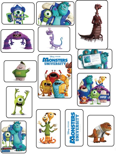 Monsters Inc Printables