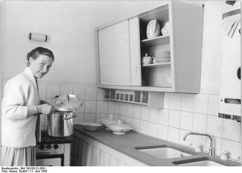 The 1950s German Housewife In Her Kitchen International Churchill Society
