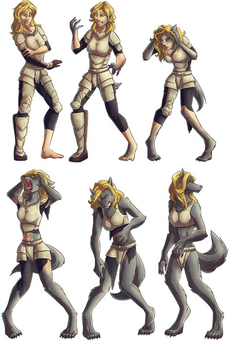 Com Werewolf Curse By Scissorsrunner On Deviantart Female Werewolves Furry Tf Werewolf Art