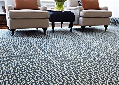 Modern Patterned Carpet Modern Living Room Detroit By Hagopian