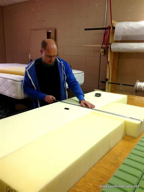 I researched how to cut a mattress for our campervan and ended up with. Pallet wood patio chair build - part 2 - Funky Junk ...