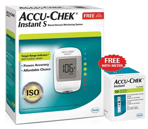 Buy Accu Chek Instant S Glucometer Kit With Free Strips Online