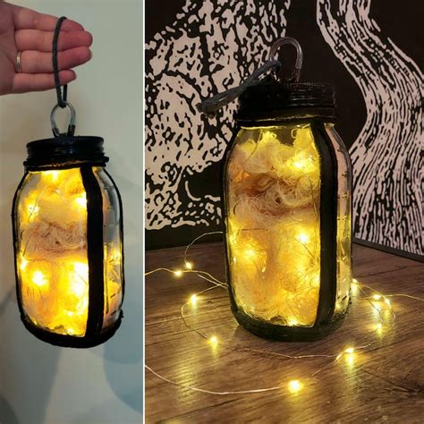 Mason Jar Halloween Lantern 6 Steps With Pictures Instructables