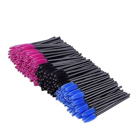 Buy Eboot 200 Pieces Multicolor Disposable Maa Wands Eyelash Brushes
