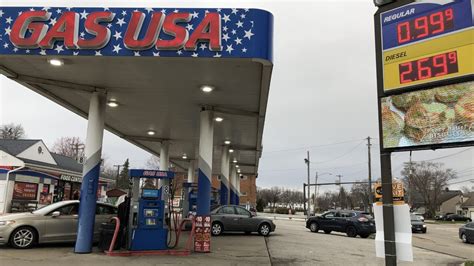 Cleveland Gas Station Has Gas For 99 Cents Per Gallon