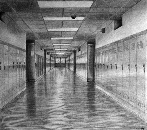 Hallway Linear Perspective By Monicaholsinger On Deviantart