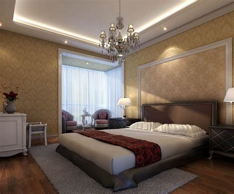 Modern Design Fully Furnished Bedroom 3d Model Max