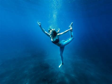 Gopro Underwater Yoga Photo Of The Day Kaitee Tyner