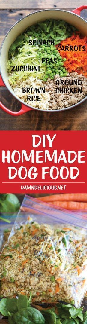 Diy Homemade Dog Food Recipe Dog Food Recipes Healthy Dog Food