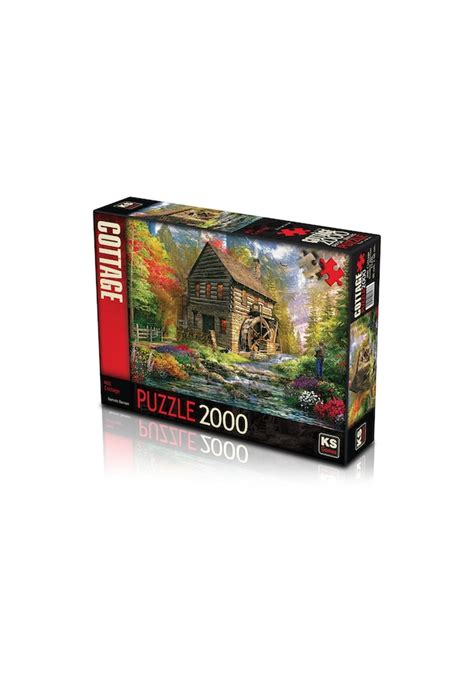 Ks Games 2000 Parça Mill Cottage Puzzle Dominic Davison Fiyatları Ve