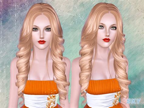 The Sims Resource Skysims Hair 261