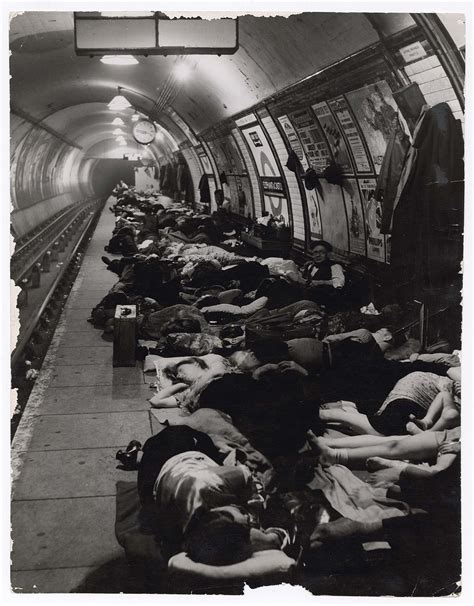 London Air Raid Shelters South East London Underground Station
