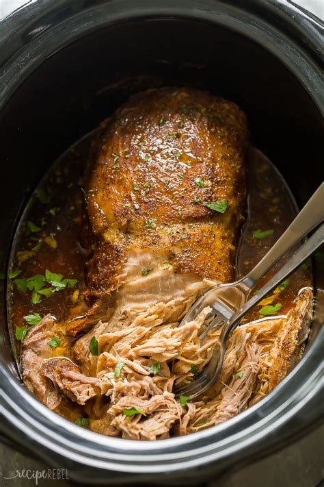 How to make slow cooker pork loin: Easy Slow Cooker Pork Loin Recipe - The Recipe Rebel