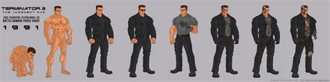 1991 Terminator T800 Battle Damage Stages By Bongzberry On Deviantart
