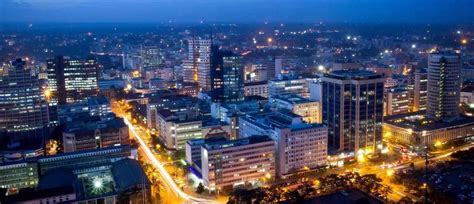 Nairobi Bustling Capital Of Kenya