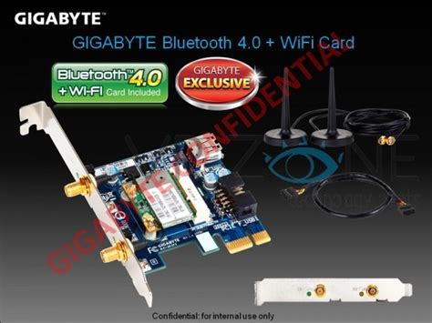 Gigabyte To Include Wi Fi And Bluetooth 40 With X79 Motherboards