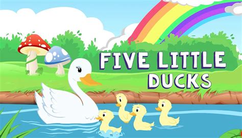 Five Little Ducks Went Out One Day Nursery Rhyme By Babyloonz Tv