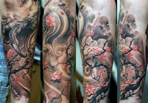Leaves and flowers can make this cherry blossom illustrations can be extended over the hand to give the appearance of a sleeve. Top 101 Cherry Blossom Tattoo Ideas - 2021 Inspiration Guide