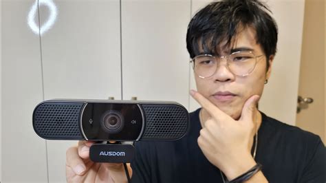 Webcam Ausdom Aw Unboxing Primeira Impress Es E Comparativo
