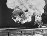 Photos of Hydrogen Zeppelin Explosion