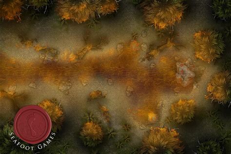 Battlemap 30x20 2160x1440px Meteor Forest Oc Crashed Prison Of