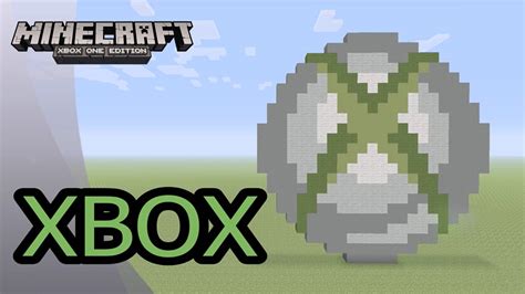 Minecraft Pixel Art Tutorial And Showcase Xbox Logo Youtube