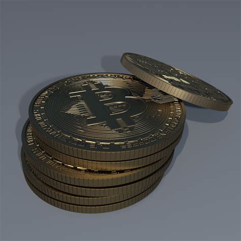 Bitcoin 3d Model 12 Ma Obj C4d Free3d