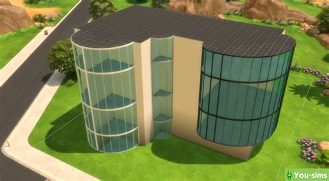 Скачать Стеклянные стены от Maloverci к Sims 4 You Sims