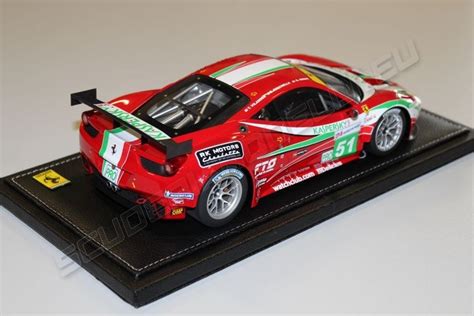 Shop with afterpay on eligible items. BBR Models Ferrari - 458 ITALIA GT2 N 51 TEAM AF CORSE - #01 Red / White / Green