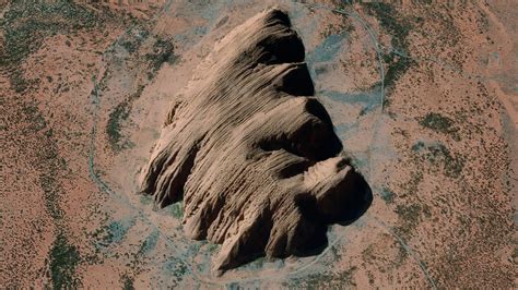 Ayers Rock Uluru Mountains Australia Terrain 3d Model By 3dstudio
