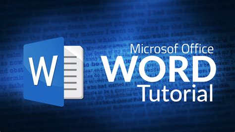 Microsoft Word For Absolute Beginners Quick Overview Tutorial