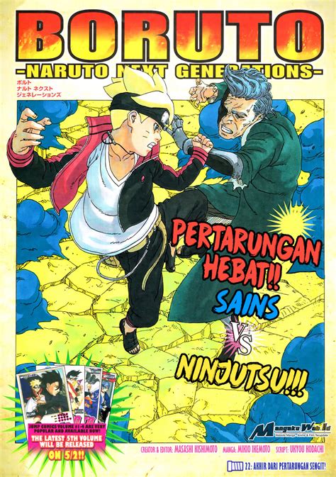Selain animasi boruto next generation, admin juga akan membahas animasi yang lainnya di aplikasiapp.com ini. Baca Boruto: Naruto Next Generations Chapter 22 Bahasa Indonesia - Mangaku