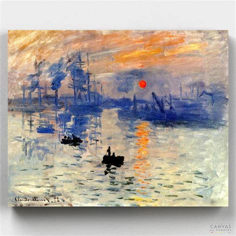 Claude Monet Y El Impresionismon Canvas By Numbers Es