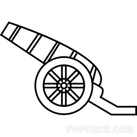 Artillery Cannon Drawing Clipart 10 Free Cliparts Download Images On