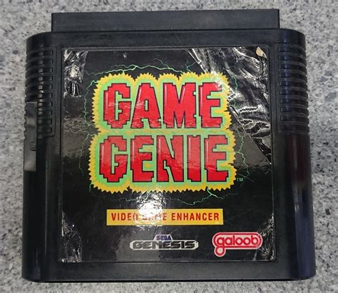 Game Genie Mega Drive Genesis Loose Pelimies