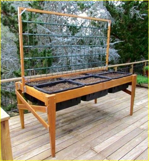 However, removing it fist would make it easier to set up the garden bed. Waist High Raised Garden Beds Plans | Raised garden beds, Building a raised garden, Garden beds