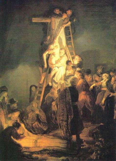 Рембрандт Снятие с креста 1634 Санкт Петербург Государственный