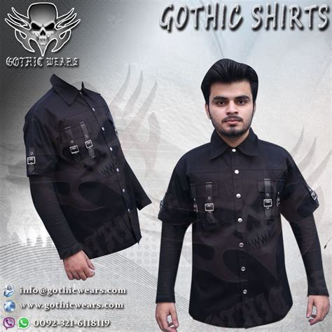 GOTHIC SHIRTS Artical No: GW-1706 Gothic Men Coats Gothic Women Coats Gothic Men Jackets Gothic ...