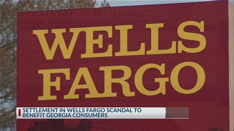 Wells Fargo Scandal Settlement To Benefit Ga Consumers Youtube