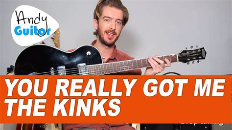 You Really Got Me Guitar Lesson The Kinks How To Play Youtube