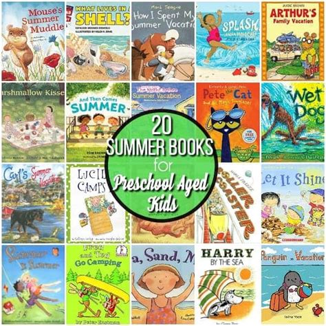20 Summer Books For Preschool Aged Kids The Pinning Mama